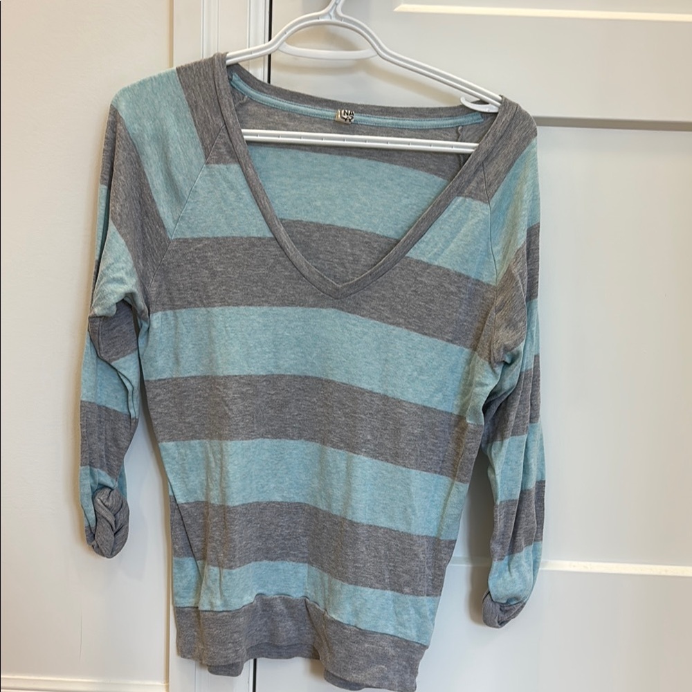Aritzia TNA Striped Top
